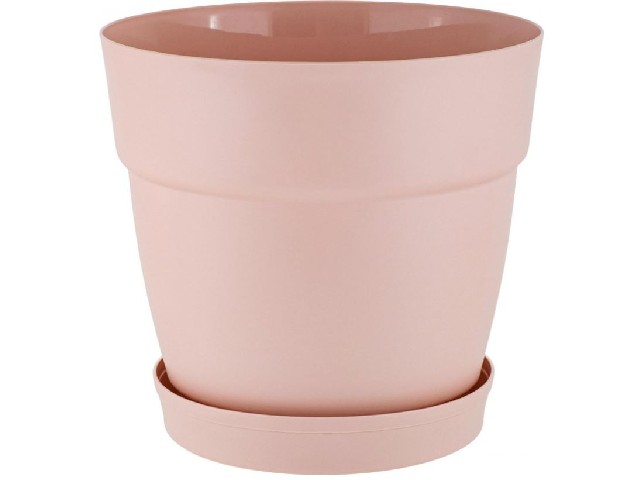 Горшок для цветов InGreen Villa de Fiori с фиксируемым поддоном 2л, D170мм, английская роза